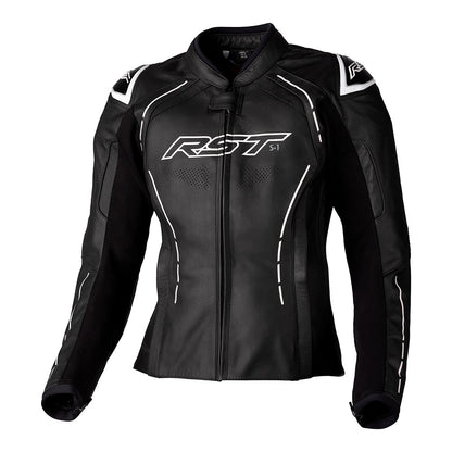 RST S1 Ladies Leather Jacket White