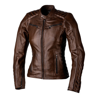 RST Roadster 3 Ladies Leather Jacket Brown
