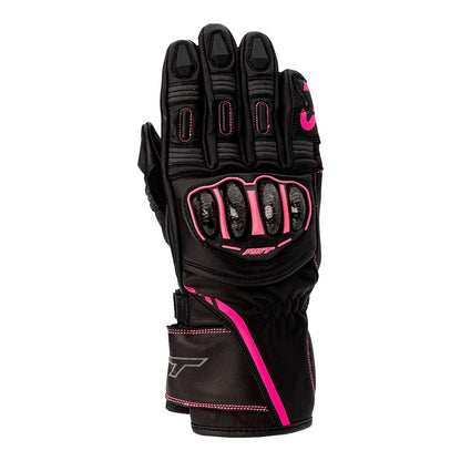 RST S1 Ladies Gloves Black Neon Pink