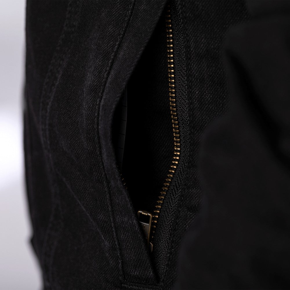 RST X-Kevlar Sherpa Denim Shirt Black