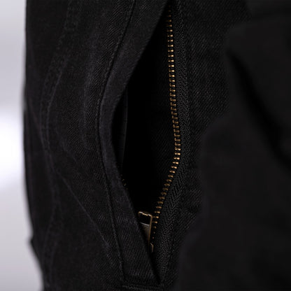 RST X-Kevlar Sherpa Denim Shirt Black