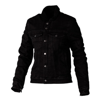 RST X-Kevlar Sherpa Denim Shirt Black
