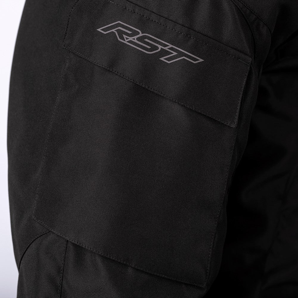 RST Alpha 5 Short Leg Textile Jeans Black