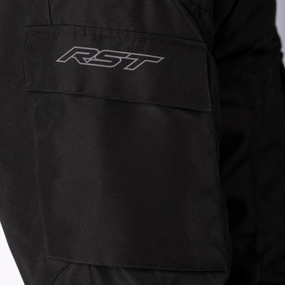 RST Alpha 5 Short Leg Textile Jeans Black