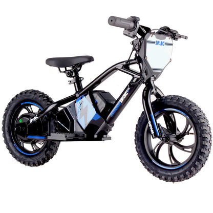 12 Inch Kids Electric Balance Bike Blue 250w