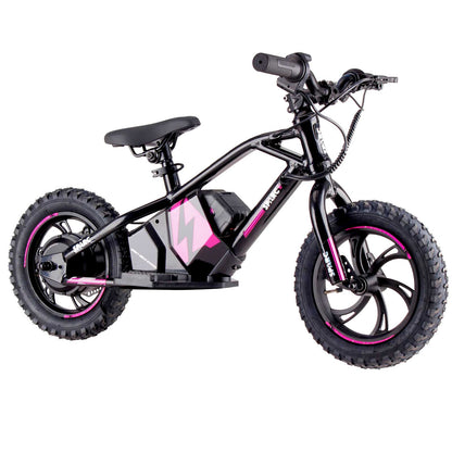 12 Inch Kids Electric Balance Bike Pink 250w
