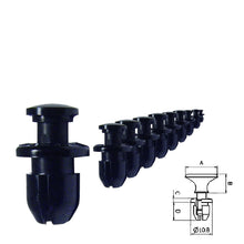 775.00.45 Plastic Rivets 10pk 2.5mm