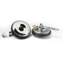 Horn 12v Chrome/Black O.D 75mm
