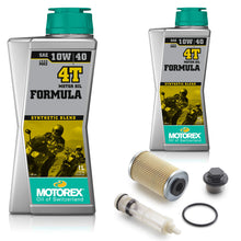 KTM 125 Genuine Oil Filter Service Kit with Motorex Oil