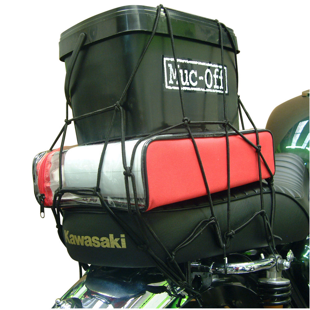 6 Hook Cargo Net Black