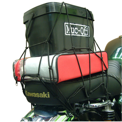 6 Hook Cargo Net Black