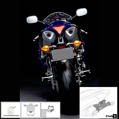 Yamaha YZF-R1 15-21 Puig Tail Tidy Black