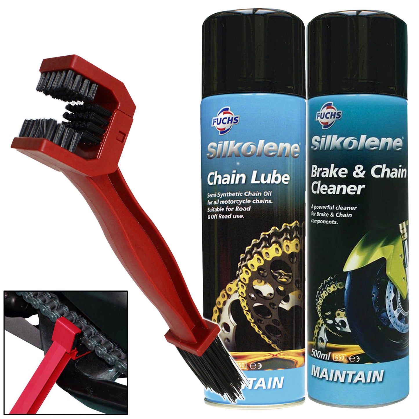 Fuchs Silkolene Chain Care Kit