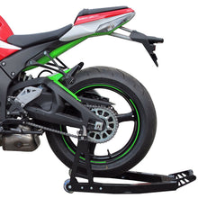 Pair Black Alloy Paddockstands
