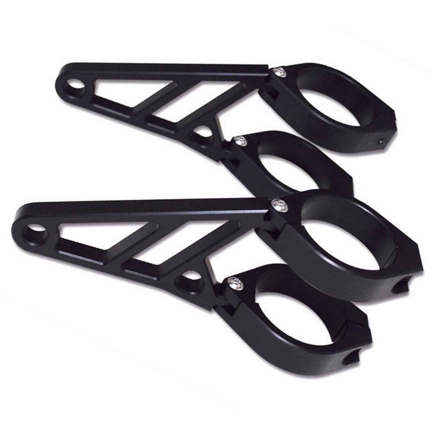 Highsider Headlight Brackets 38-41mm Black