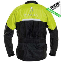 Richa Rain Warrior Jacket Black/Flo Yellow