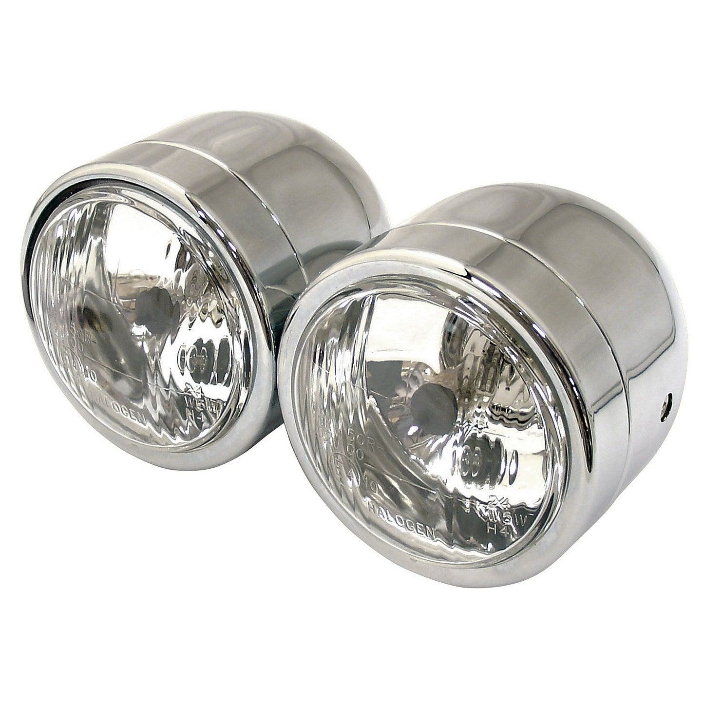Twin Headlight Set Chrome