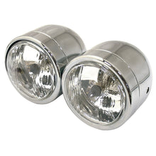 Twin Headlight Set Chrome