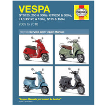 4898 Vespa GTS125/250 Haynes Manual