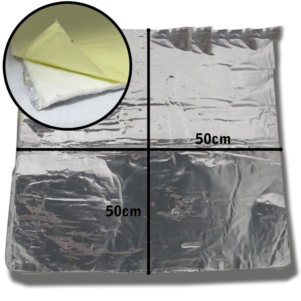 Adhesive Heat Shield Sheet 50x50cm