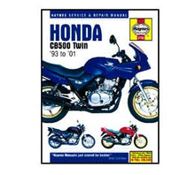 3753 Honda CB500 Twin 93-03 CBF500 04-07 Haynes Service Manual