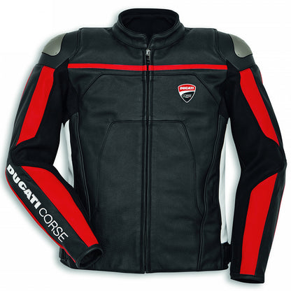 Ducati Corse Jacket C4 Black White