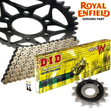 Royal Enfield Himalayan 400cc 2016-2021 DID X-Ring Gold Chain and Sprocket Kit