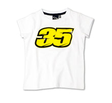 Kids Crutchlow 35 T-Shirt White 8/9 Years