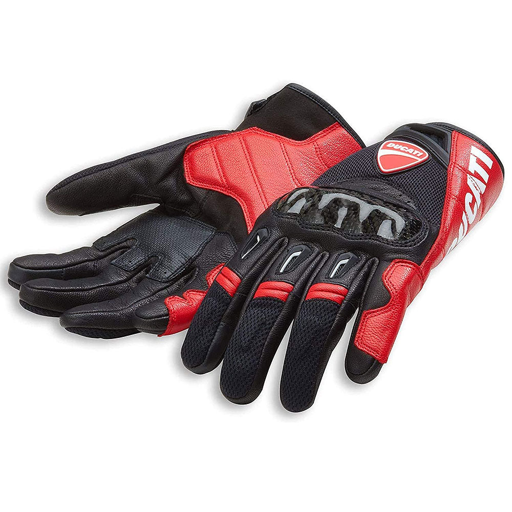 Ducati Company C1 Gloves Black Red