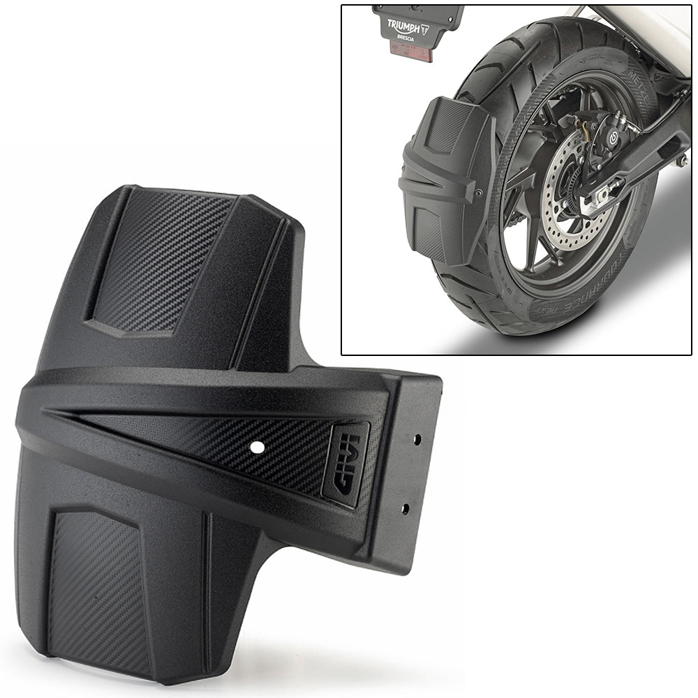 Triumph Tiger 900 2020-2021 Givi RM02 Rear Wheel Spray Guard & Fitting Kit Black