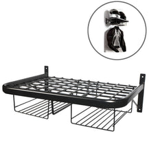 Twin Clothing and Helmet Shelf Black