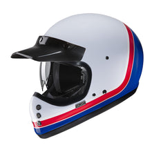 HJC V60 Scoby MC21 White Red Blue Full Face Helmet