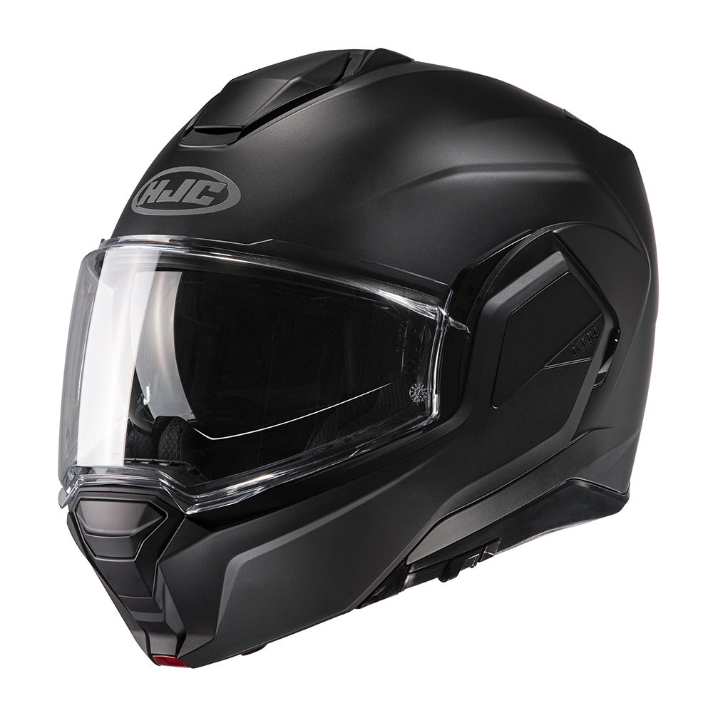 HJC I100 Plain Matt Black Flip Front Helmet