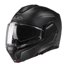 HJC I100 Plain Matt Black Flip Front Helmet