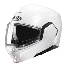 HJC I100 Plain White Flip Front Helmet