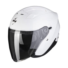 Scorpion Exo 230 White Open Face Helmet