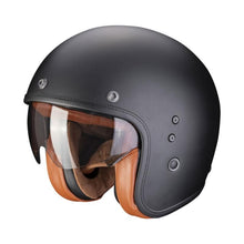 Scorpion Belfast Evo Luxe Matt Black Open Face Helmet