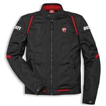 Ducati Flow C4+ Textile Jacket Black Red