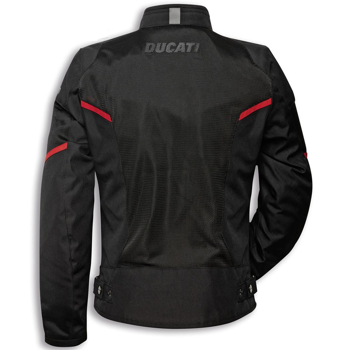 Ducati Flow C4+ Textile Jacket Black Red