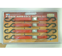 4-Piece Autolock Tiedown Straps