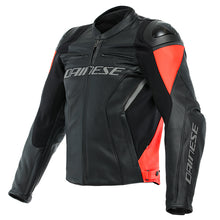 Dainese Racing 4 Leather Jacket Black Red