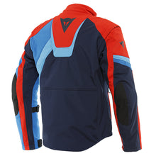 Dainese Ranch Textile Jacket 17F Black-Iris Lava-Red Light-Blue