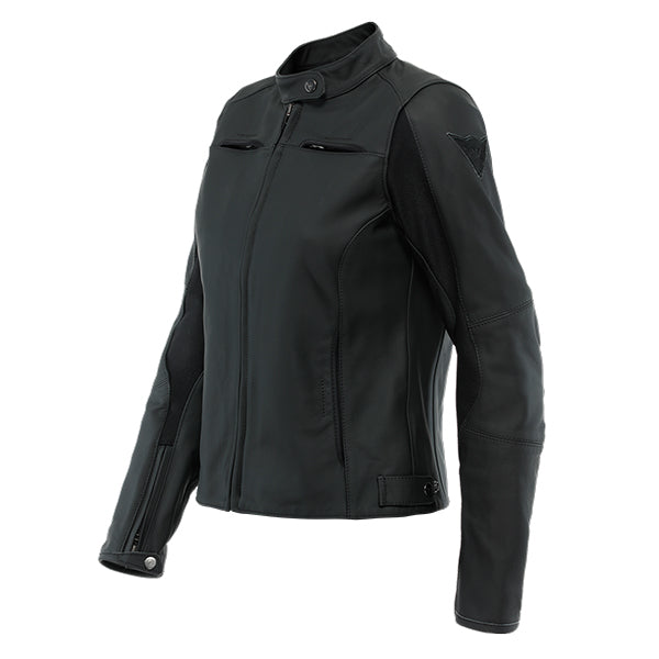 Dainese Razon 2 Ladies Leather Jacket 001 Black