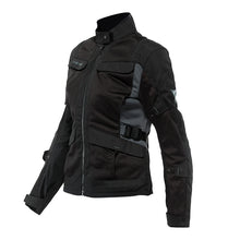 Dainese Desert Lady Textile Jacket Y21 Black Grey