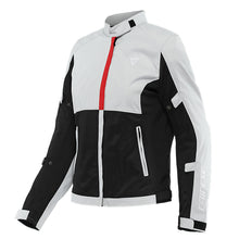 Dainese Risoluta Air Textile Lady Jacket 34F Light-Grey Black Red