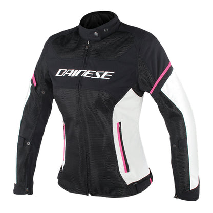 Dainese Air Frame D1 Lady Textile Jacket U56 Black Grey Pink