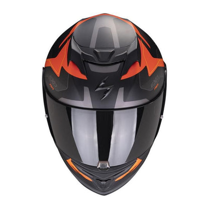 Scorpion Exo 520 Evo Full Face Helmet Elan Black Orange