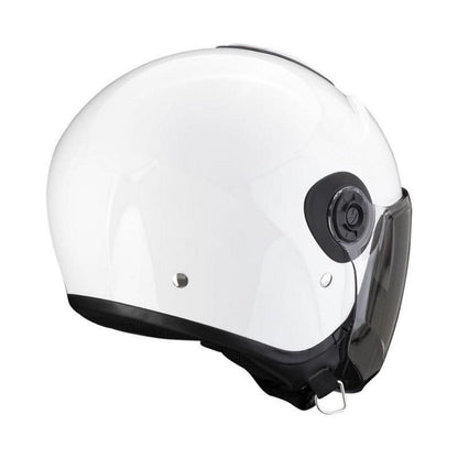 Scorpion Exo-City II Open Face Helmet Gloss White