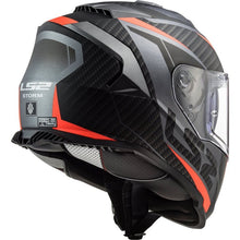LS2 FF800 Storm II Racer Full Face Helmet Matt Titanium Fluo Orange