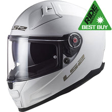 LS2 FF811 Vector II Full Face Helmet Solid White